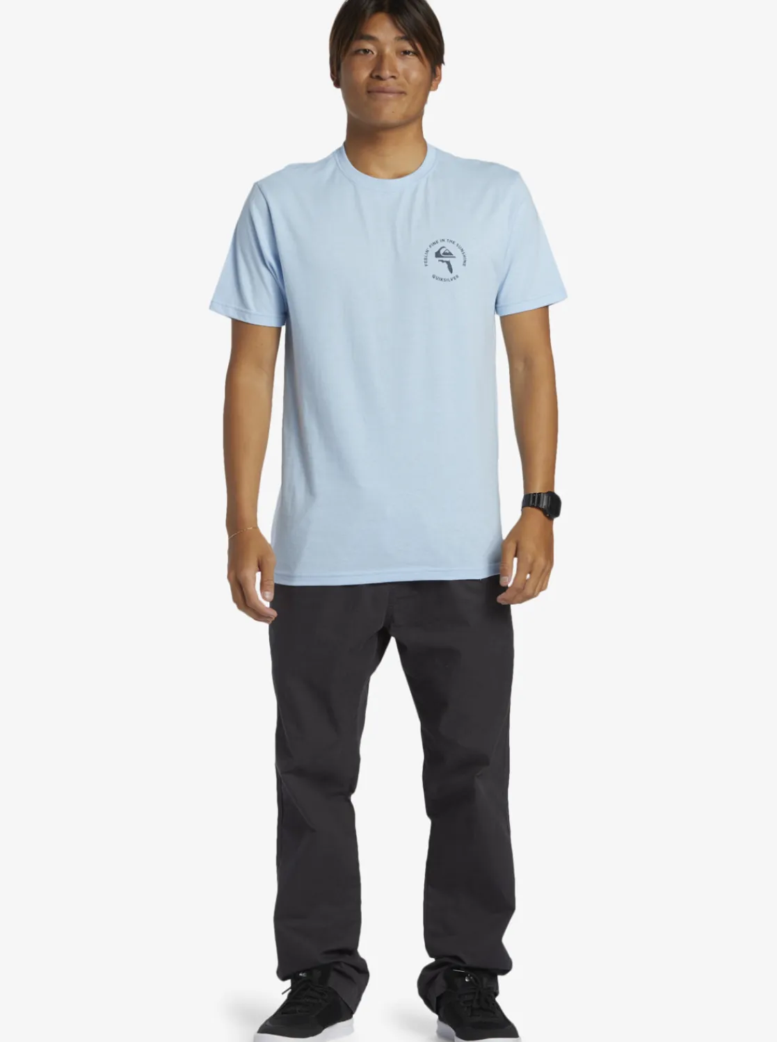 Quiksilver Fl In The Sunshine T-Shirt Clear Sky Outlet