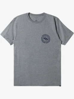 Quiksilver Full Circle T-Shirt Medium Grey Heather Fashion