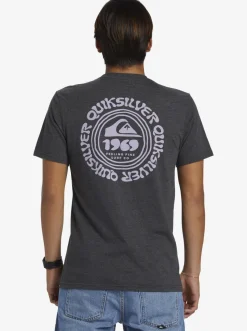 Quiksilver Full Circle T-Shirt Charcoal Heather Outlet