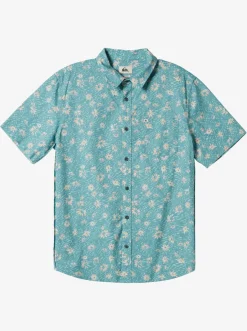 Quiksilver Future Hippie Short Sleeve Woven Shirt Reef Waters Future Hippy Online