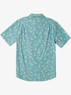 Quiksilver Future Hippie Short Sleeve Woven Shirt Reef Waters Future Hippy Online