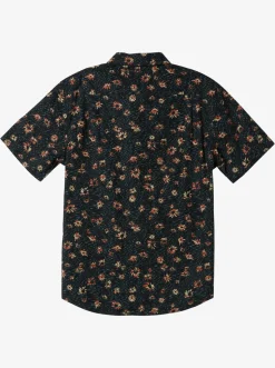 Quiksilver Future Hippie Short Sleeve Woven Shirt Black Future Hippy Best Sale