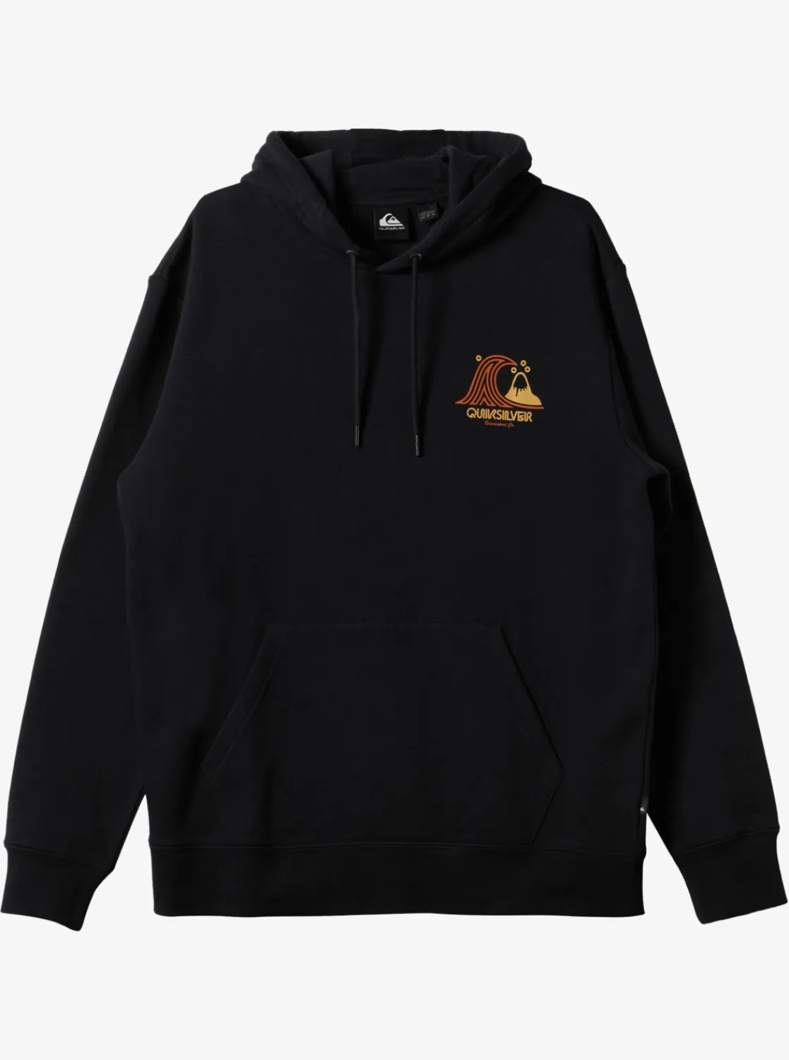 Quiksilver Generator Pullover Fleece Crew Neck Sweatshirt Black New