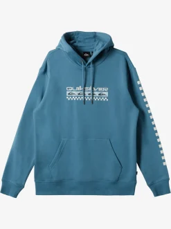 Quiksilver Generator Pullover Fleece Crew Neck Sweatshirt Aegean Blue Cheap