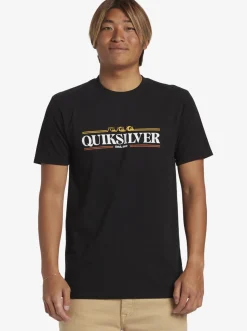 Quiksilver Gradient Lines T-Shirt Black Sale