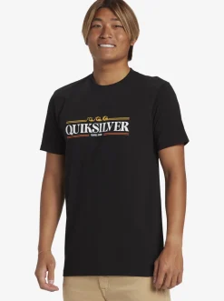 Quiksilver Gradient Lines T-Shirt Black Sale