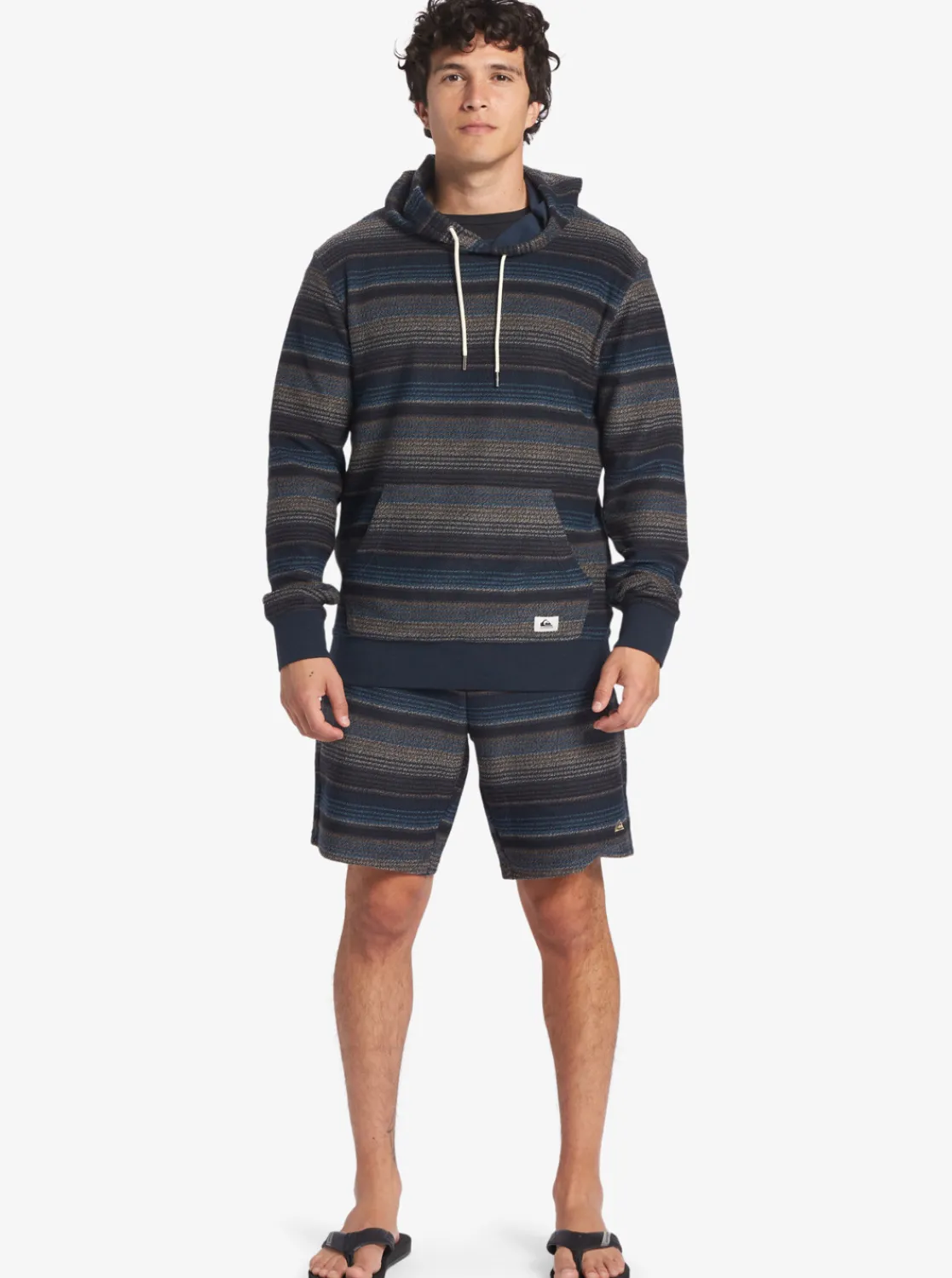 Quiksilver Great Otway Hoodie Midnight Navy Great Otway Flash Sale