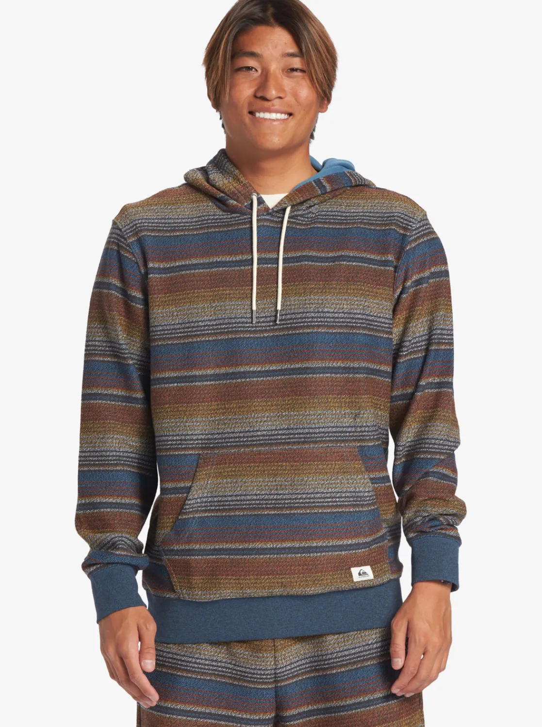 Quiksilver Great Otway Hoodie Baked Clay Great Otway Fashion