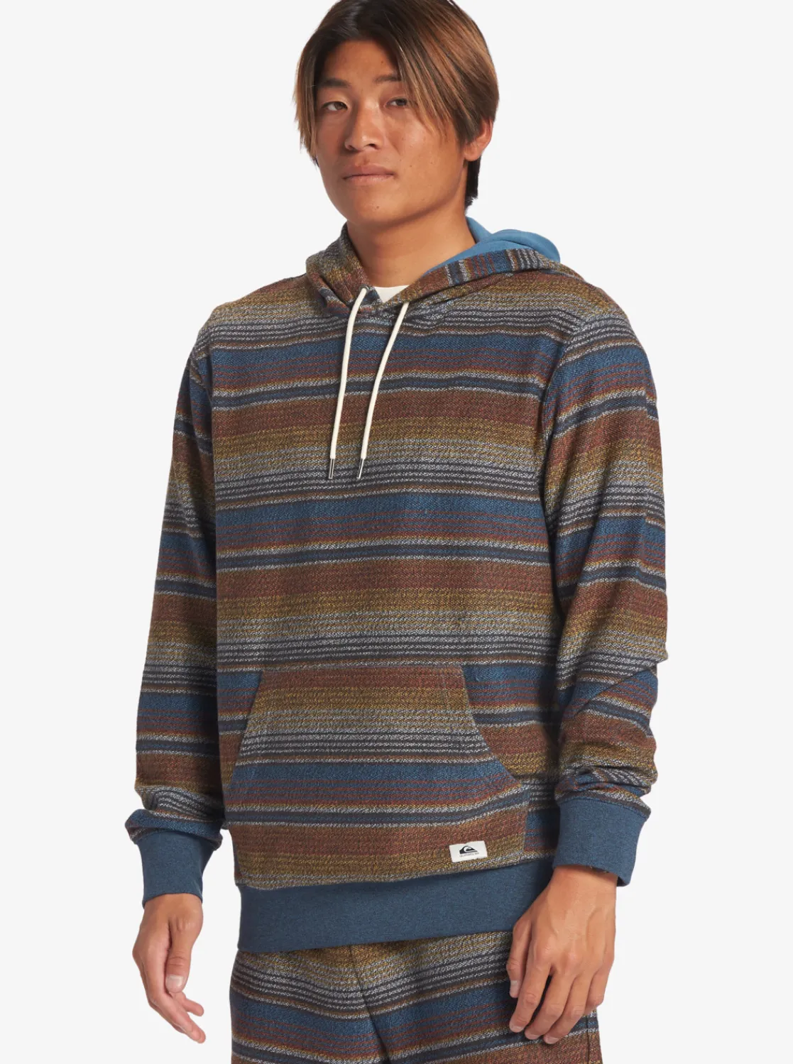 Quiksilver Great Otway Hoodie Baked Clay Great Otway Fashion