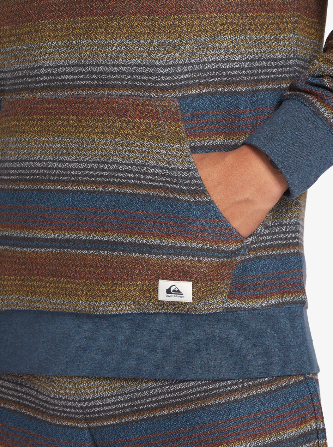 Quiksilver Great Otway Hoodie Baked Clay Great Otway Fashion