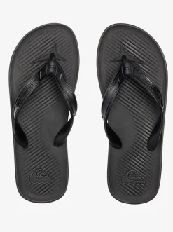 Quiksilver Haleiwa Core Flip-Flops Black 2 Sale