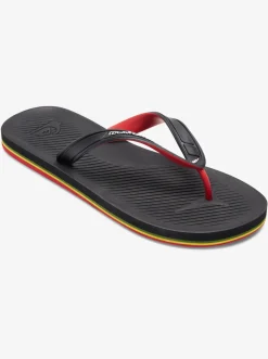 Quiksilver Haleiwa Core Flip-Flops Black 3 Store