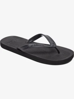 Quiksilver Haleiwa Flip-Flops Solid Black Store