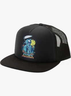 Quiksilver Hawaii Ice Cold Trucker Hat Black Best