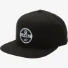 Quiksilver Hawaii Rooted Snapback Hat Black Store