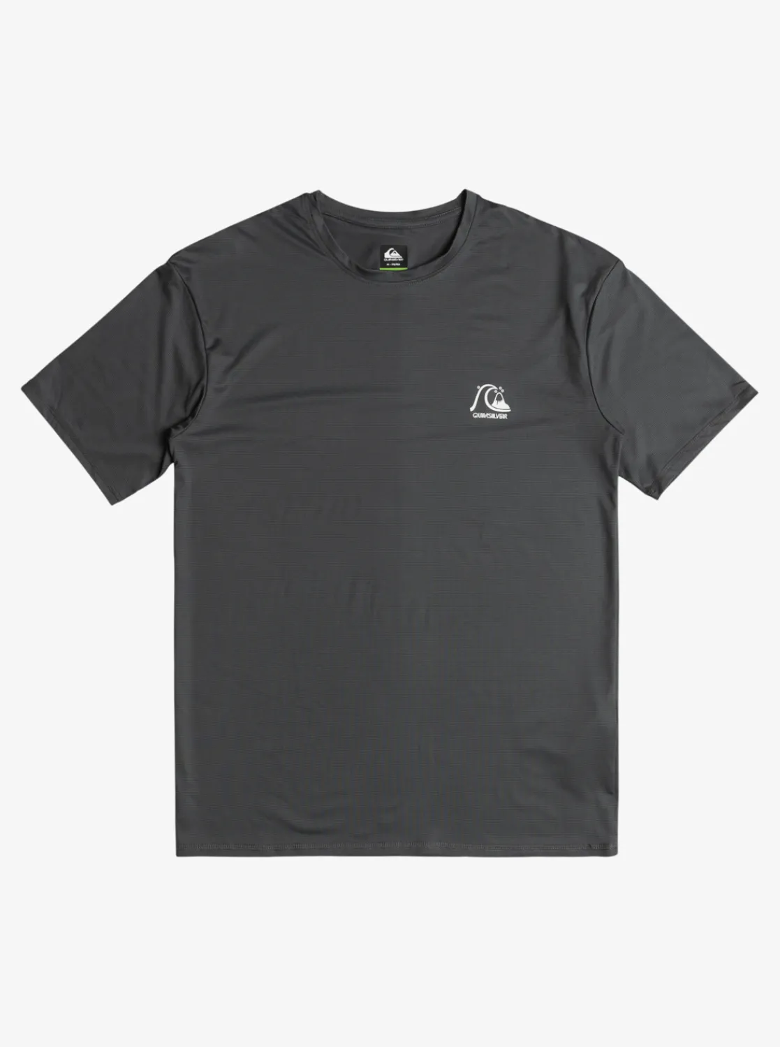 Quiksilver Heritage Heather Short Sleeve Upf 50 Surf T-Shirt Iron Gate Outlet