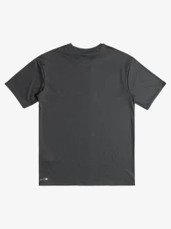 Quiksilver Heritage Heather Short Sleeve Upf 50 Surf T-Shirt Iron Gate Outlet