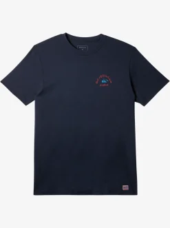 Quiksilver Hi Dead Coconuts T-Shirt Navy Blazer Cheap