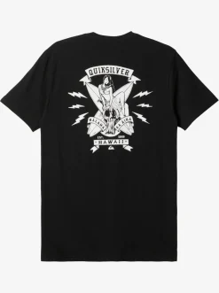 Quiksilver Hi Flirting With Danger T-Shirt Black Hot