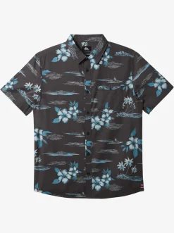 Quiksilver Hi Paradise Airways Short Sleeve Shirt Tarmac Flash Sale