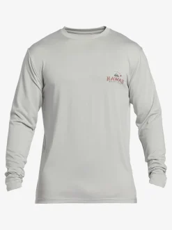 Quiksilver Hi Royalty Surf Long Sleeve Upf 50 Surf T-Shirt Grey Violet Online