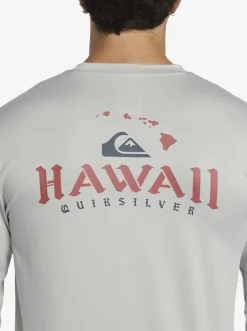 Quiksilver Hi Royalty Surf Long Sleeve Upf 50 Surf T-Shirt Grey Violet Online