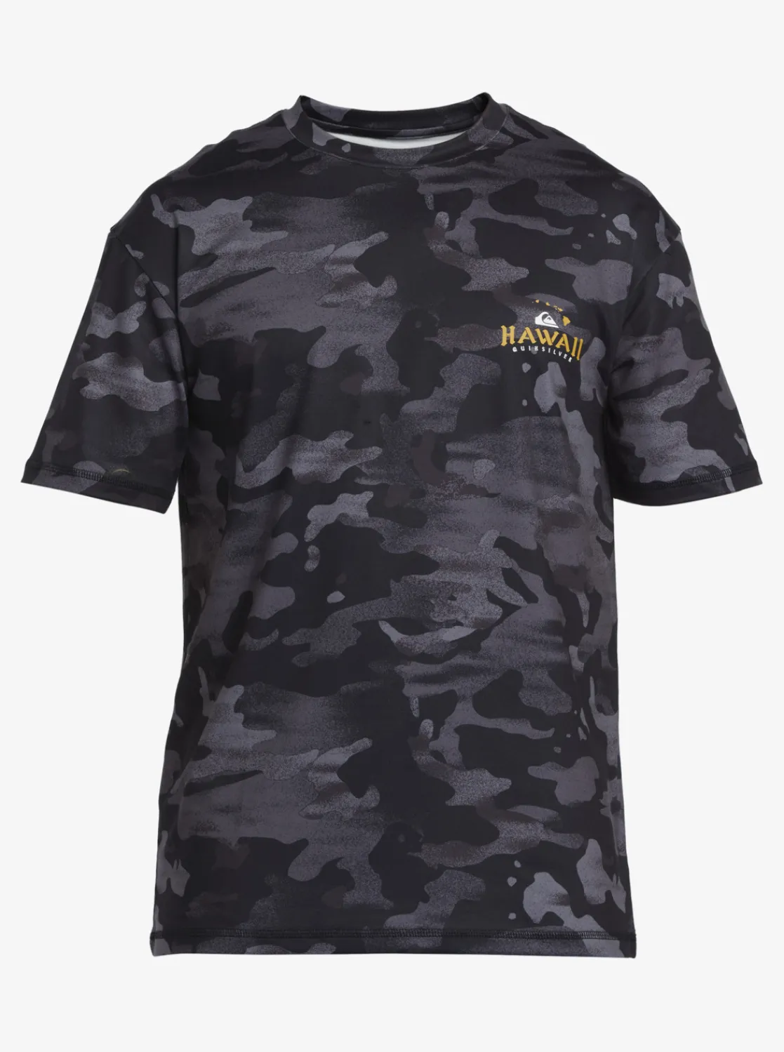 Quiksilver Hi Royalty Surf Short Sleeve Upf 50 Surf T-Shirt Hi Camo Black Best Sale