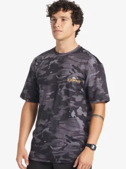 Quiksilver Hi Royalty Surf Short Sleeve Upf 50 Surf T-Shirt Hi Camo Black Best Sale