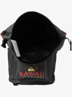 Quiksilver Hi Sea Stash Roll-Top Surf Backpack Black Cheap