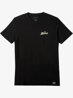 Quiksilver Hi Water On The Brain T-Shirt Black Best Sale
