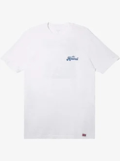 Quiksilver Hi Water On The Brain T-Shirt White Store