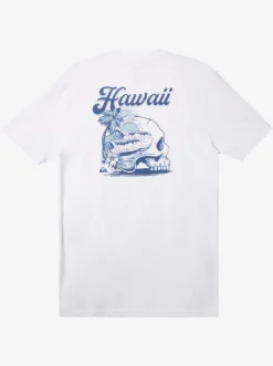 Quiksilver Hi Water On The Brain T-Shirt White Store