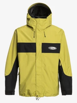 Quiksilver High Altitude Gore-Tex® Technical Snow Jacket Green Olive Sale