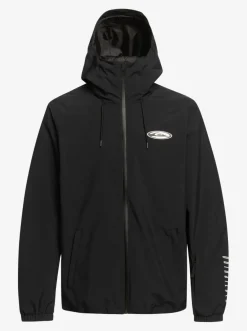 Quiksilver High In The Hood Technical Snow Jacket True Black Clearance