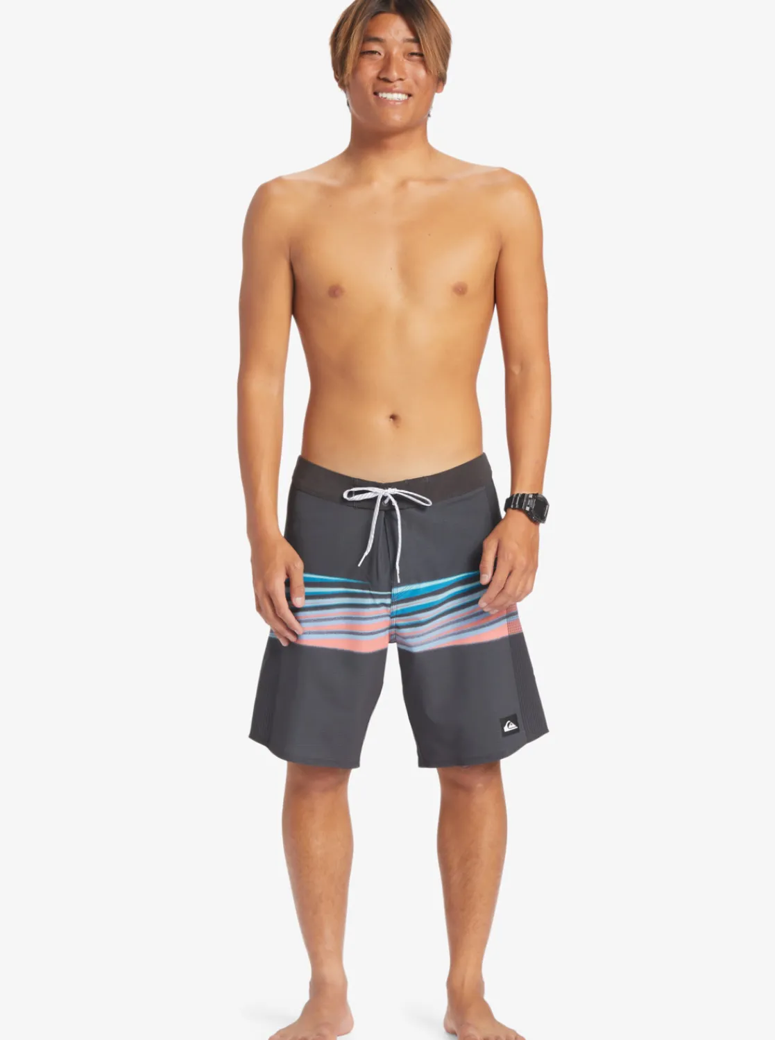 Quiksilver Highline Arch 19" Boardshorts Tarmac Hot