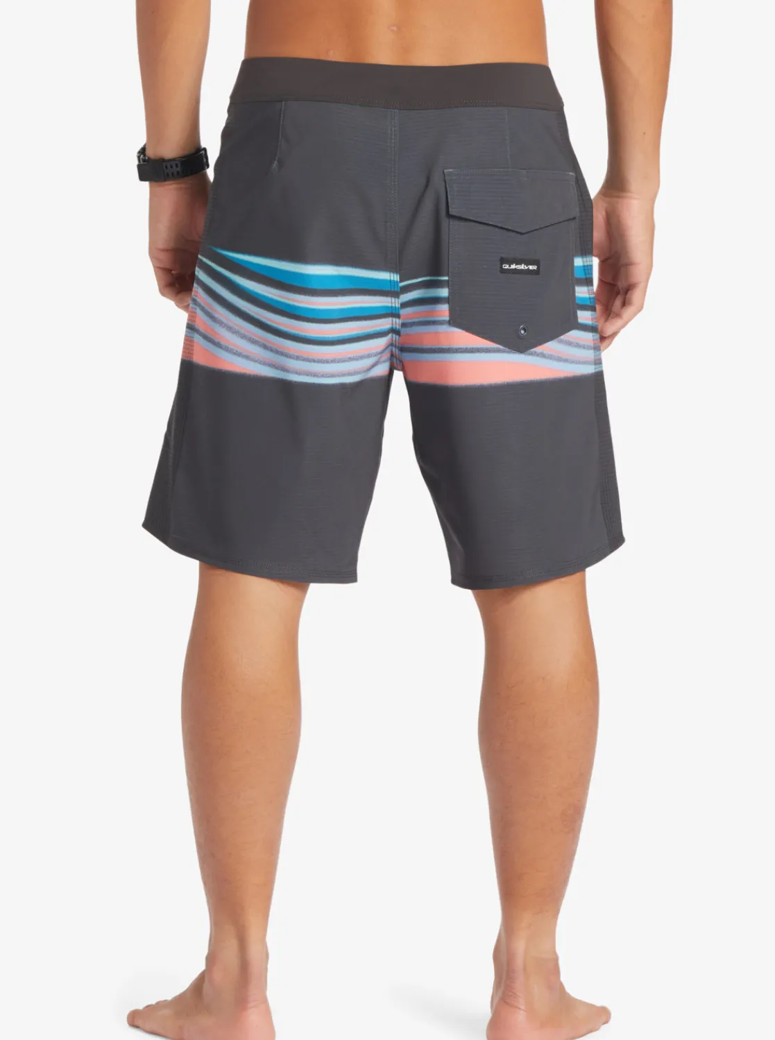 Quiksilver Highline Arch 19" Boardshorts Tarmac Hot