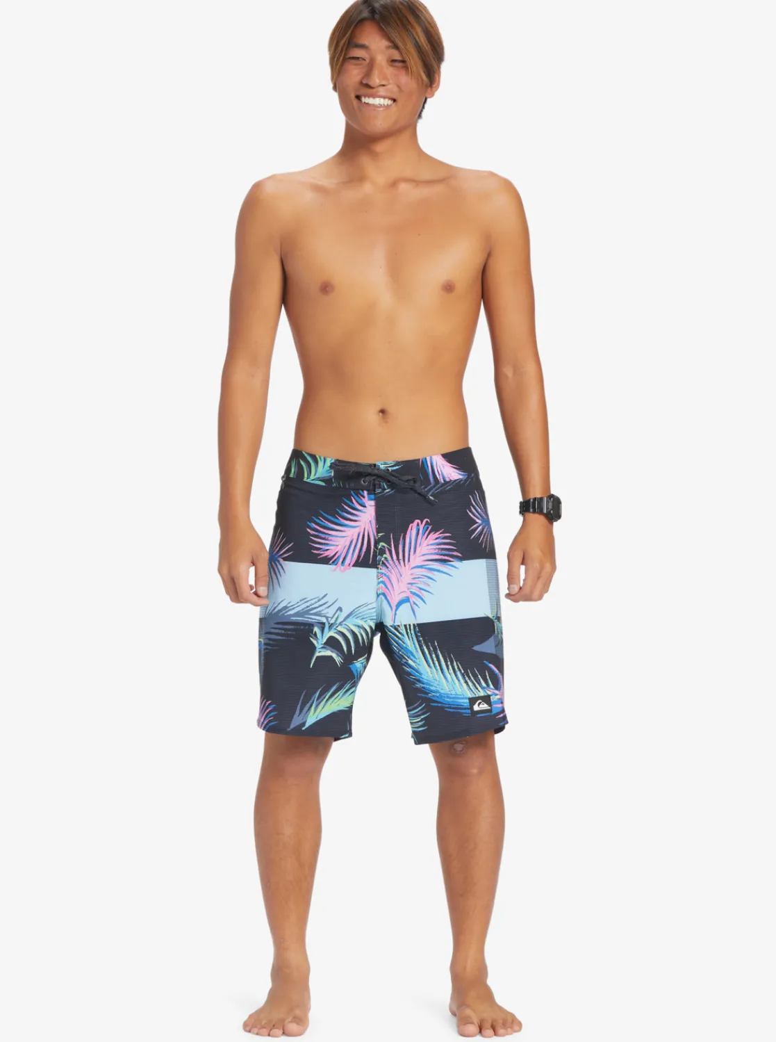 Quiksilver Highline Arch 19" Boardshorts Tarmac Hot