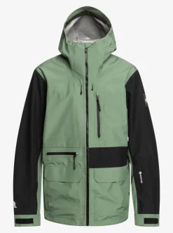 Quiksilver Highline Pro Sammy Carlson 3L Gore-Tex® Technical Snow Jacket Laurel Wreath Cheap