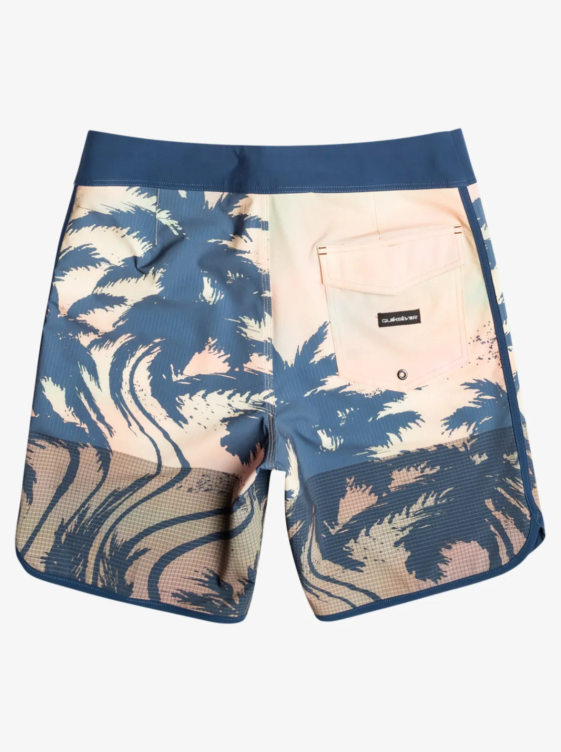 Quiksilver Highline Scallop 19" Boardshorts Pastel Turquoise Flash Sale