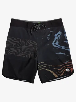 Quiksilver Highline Scallop 19" Boardshorts Black Discount