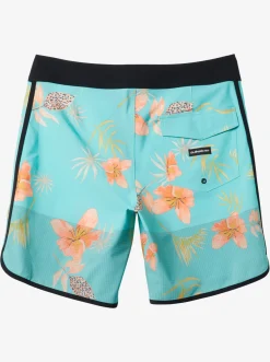Quiksilver Highline Scallop 19" Boardshorts Blue Radiance Outlet
