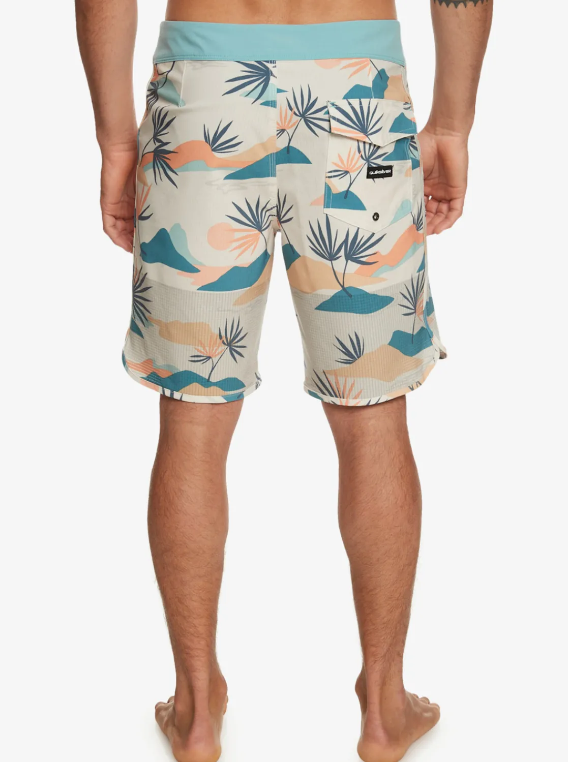 Quiksilver Highline Scallop 19" Boardshorts Birch Cheap