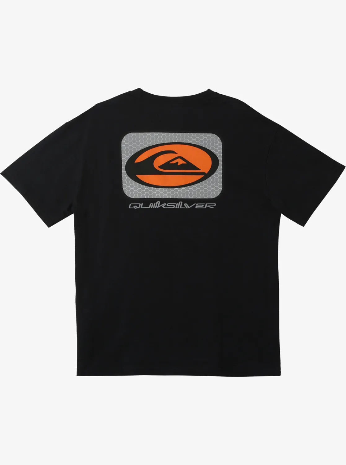 Quiksilver Honeycomb Short Sleeve Stn T-Shirt Black Hot