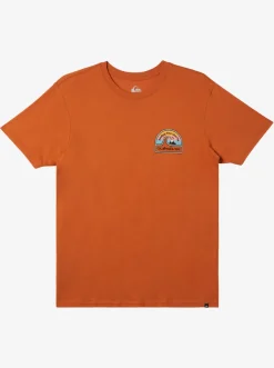 Quiksilver In The Groove T-Shirt Mango Discount