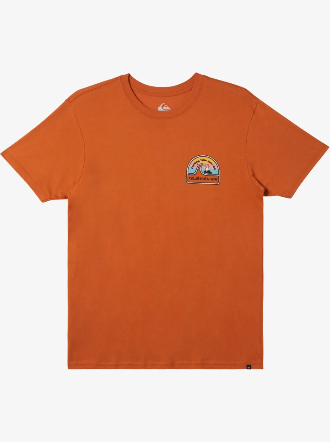 Quiksilver In The Groove T-Shirt Mango Discount