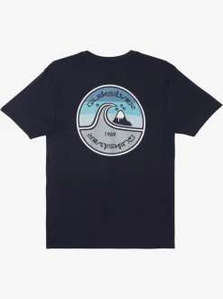 Quiksilver In The Groove T-Shirt Navy Blazer Cheap