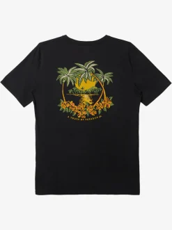 Quiksilver Island Cap Mtz T-Shirt Black Best