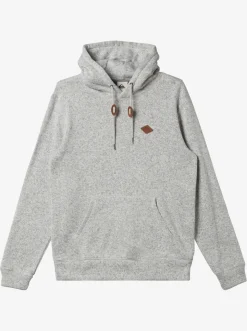 Quiksilver Keller Fleece Top Light Grey Heather Best