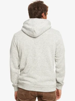 Quiksilver Keller Fleece Top Light Grey Heather Best