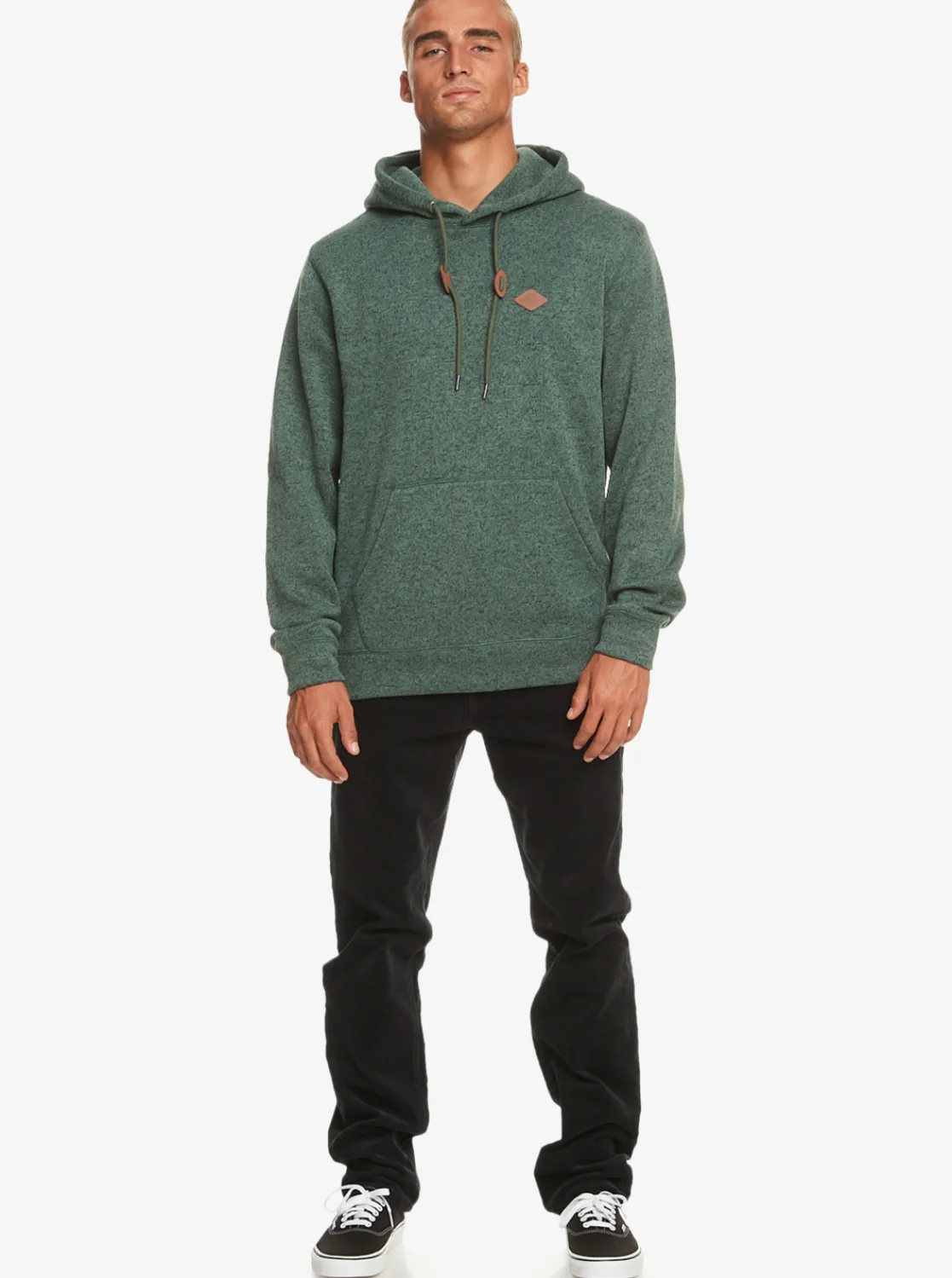 Quiksilver Keller Fleece Top Laurel Wreath Heather Store